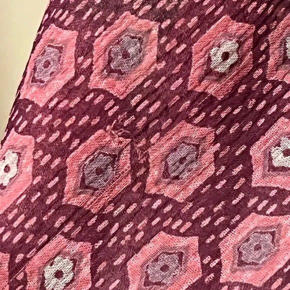 Free People Hexagon Print Knee length skirt - Picture 10 of 10